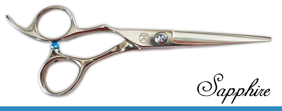 Sapphire Hairdressing Scissors from Kanpeki
