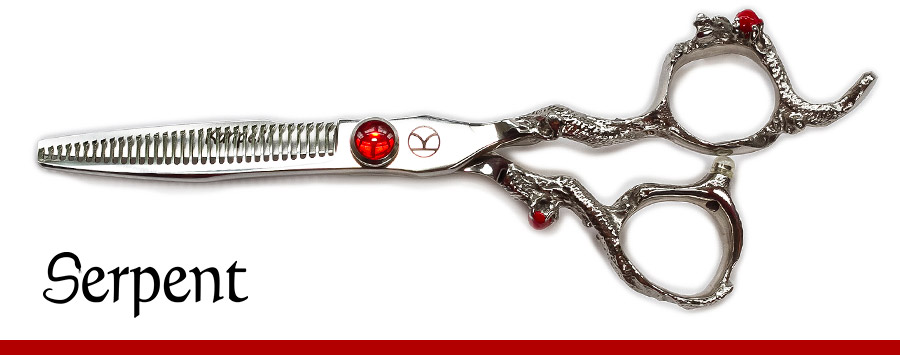 Serpent Hairdressing Scissors from Kanpeki
