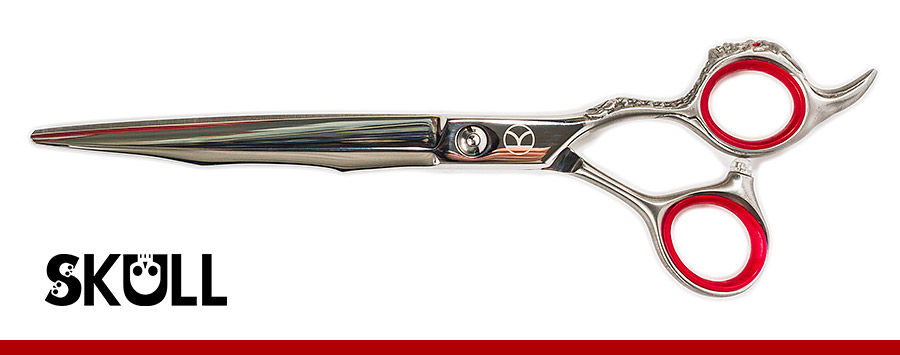 Skull Hairdressing Scissors from Kanpeki