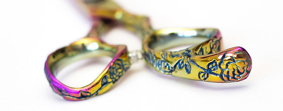 Cobalt Hairdressing Scissors from Kanpeki