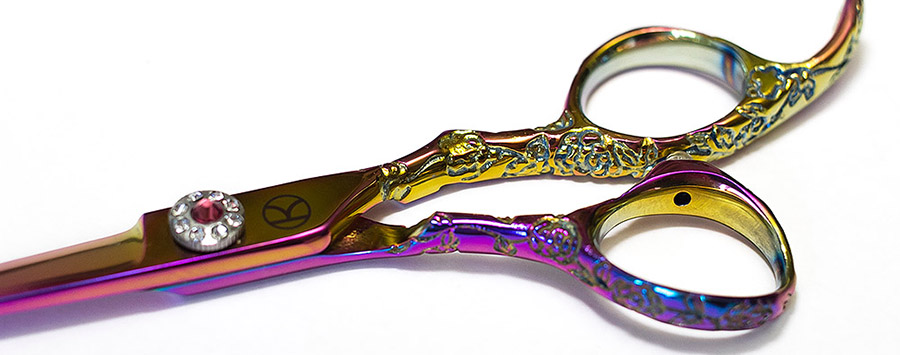 Cobalt Hairdressing Scissors from Kanpeki